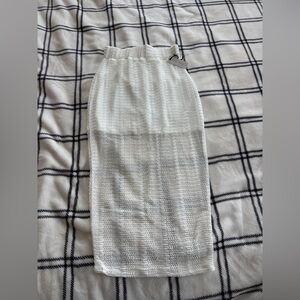Brand New 🌟✨ Lovers & Friends White Textured Skirt Size XS nwt